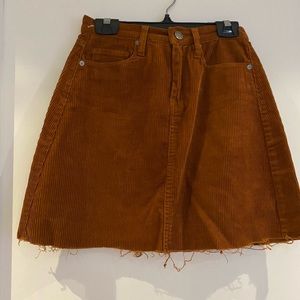 Corduroy skirt